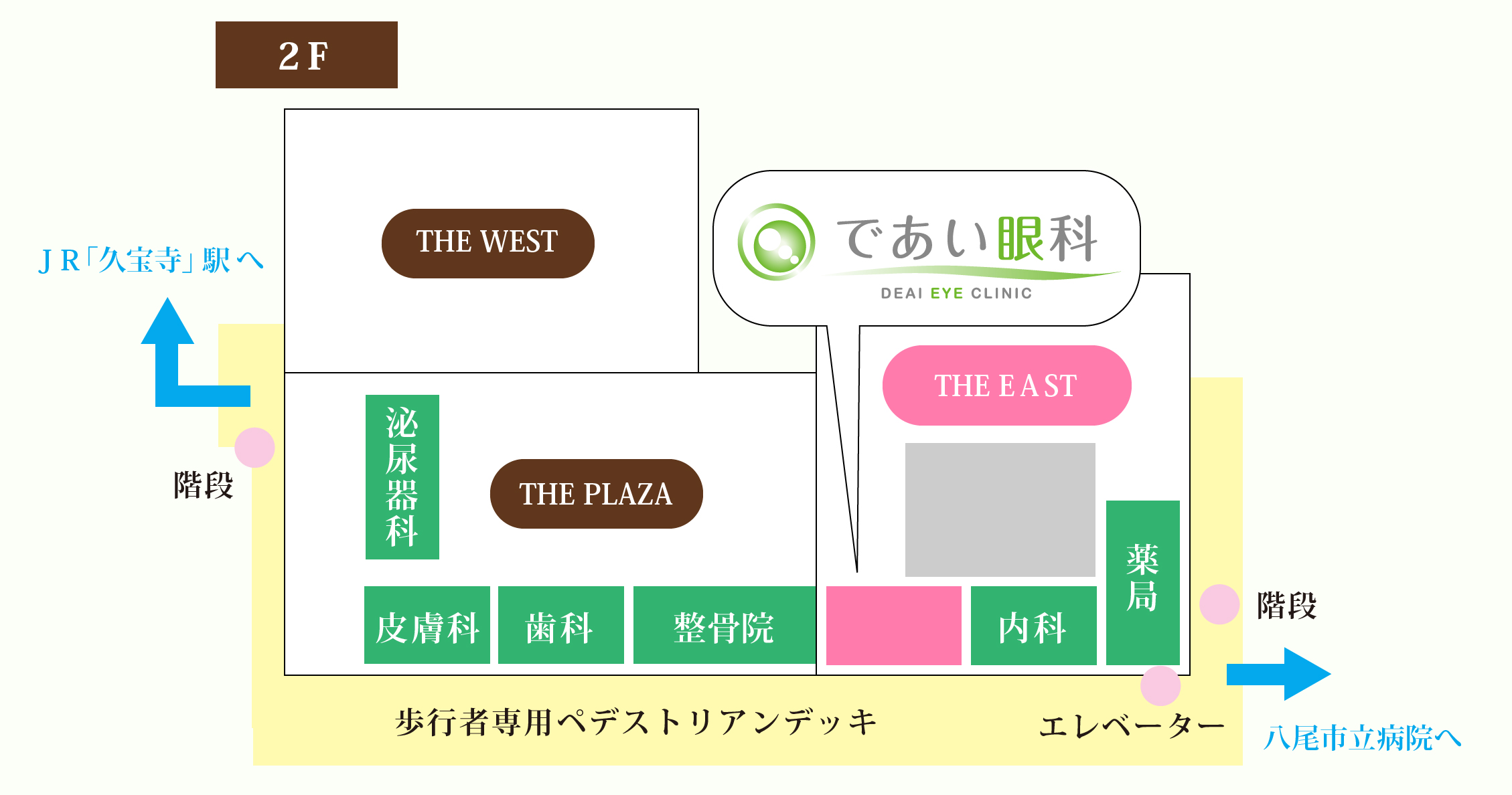 であい眼科 周辺マップ